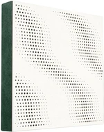 Mega Acoustic FiberPRO60 SineWave White/Green Absorbent Holzplatte