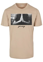 Men's T-shirt Pray - beige