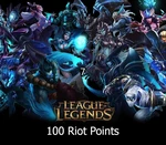 League of Legends 100 RP Prepaid Card TR