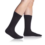 Tmavě šedé pánské ponožky Bellinda BAMBUS COMFORT SOCKS