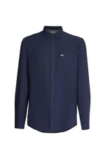 Tommy Jeans Shirt - TJM SOLID FLANNEL SH blue