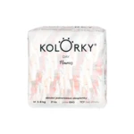 KOLORKY DAY - květy - M (5-8 kg) jednorázové eko plenky 21 ks