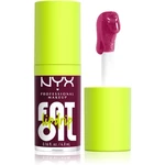 NYX Professional Makeup Fat Oil Lip Drip olej na rty odstín 04 That's Chic 4,8 ml