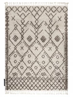 Kusový koberec Berber Tanger B5940 cream and brown-180x270