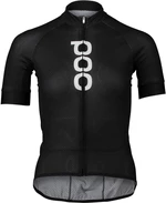 POC Essential Road Women's Logo Jersey Uranium Black/Hydrogen White XS Maillot de ciclismo