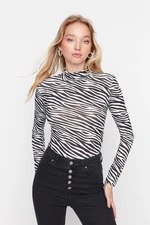 Dámske body Trendyol High Collar