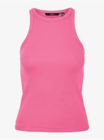 Women's Dark Pink Basic Tank Top Vero Moda Chloe - Women