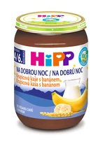 Hipp BIO Kaše na dobrou noc krupicová s banánem 190 g