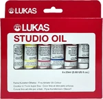 Lukas Studio Cardboard Box Ensemble de peintures à l'huile 6 x 20 ml