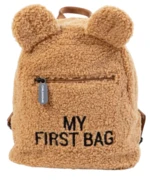 CHILDHOME , Dětský batoh My First Bag Teddy Beige 1 ks