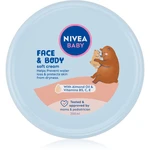 Nivea Baby Soft hydratační krém na obličej a tělo 200 ml