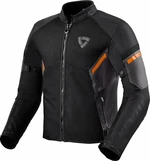 Rev'it! Jacket GT-R Air 3 Black/Neon Orange XL Chaqueta textil