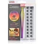 KISS imPRESS Press-on Falsies trsové nalepovacie mihalnice s uzlíkom 02 Voluminous 20 ks