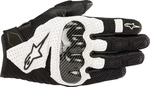 Alpinestars SMX-1 Air V2 Gloves Black/White L Motorradhandschuhe