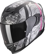 Scorpion EXO 520 EVO AIR FASTA Matt Black/Silver/Pink XXS Prilba