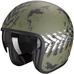 Scorpion BELFAST EVO NEVADA Matt Green/Silver XS Casque