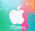iTunes $110 US Card