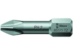 Wera 056525 Bit PH 3 – 851/1 TZ. Šroubovací bit 1/4 Hex, 25 mm pro křížové šrouby Phillips