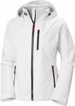 Helly Hansen Chaqueta Women’s Crew Hooded Midlayer Sailing Jacket 2.0 Blanco M