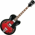 Ibanez AF75-TRS Transparent Red Sunburst Félakusztikus - jazz-gitár