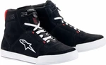 Alpinestars Chrome Shoes Black/White/Bright Red 42 Motoros cipők