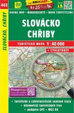 Slovácko, Chřiby 1:40 000