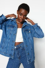 Giacca in denim da donna Trendyol