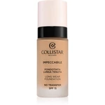 Collistar Impeccabile Long Wear Foundation dlhotrvajúci make-up SPF 15 4R Rosy Sand 30 ml