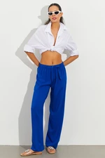 Cool & Sexy Women's Sax Palazzo Pants