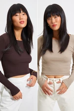 T-shirt da donna Trendyol 2 Pack