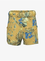 Yellow girly patterned shorts name it Florence - Girls