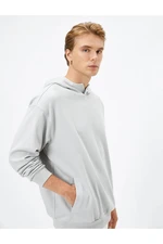 4WAM70047MK Koton Men's Sweat GRAY