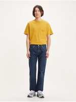 Levi&#39;s Tmavě modré pánské straight fit džíny Levi's® 501 - Pánské