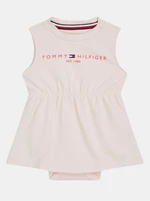 Světle růžové holčičí šaty Tommy Hilfiger - Holky