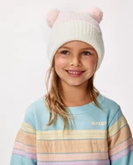 Zimní čepice Rip Curl 2 TONE REG POM POM BEANIE-GIRL Pink