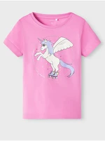 Pink girly T-shirt name it Brigita - Girls