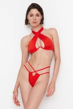 Bikini top Trendyol Tie detailed