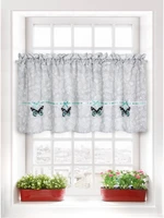 Edoti Cafe curtain Papillo A507