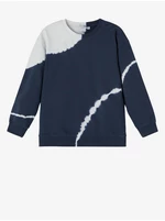 Dark blue boys' patterned sweatshirt name it Fomal