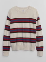 Beige Boys' Striped Sweater Gap