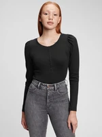 GAP T-shirt modern henley long - Women