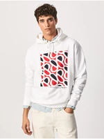 White men's sweatshirt Pepe Jeans Dardanus