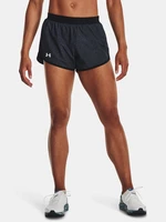 Under Armour UA Fly By 2.0 Women's Patterned Sports Shorts Dark Grey