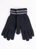 Yoclub Man's Gloves RED-0078F-AA50-003