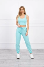 Set top+pants mint