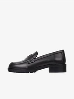 Black Women's Leather Moccasins Tommy Hilfiger - Women