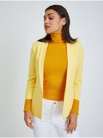 Orsay Yellow Ladies Blazer - Ladies