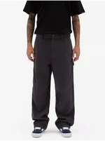 Men's Corduroy Trousers Dark Grey VANS Drill Chore Loose - Men's