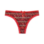 Women's thongs Fine woman red