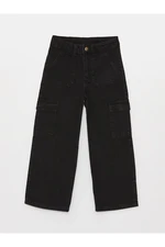 LC Waikiki Wideleg Girls' Cargo Jeans